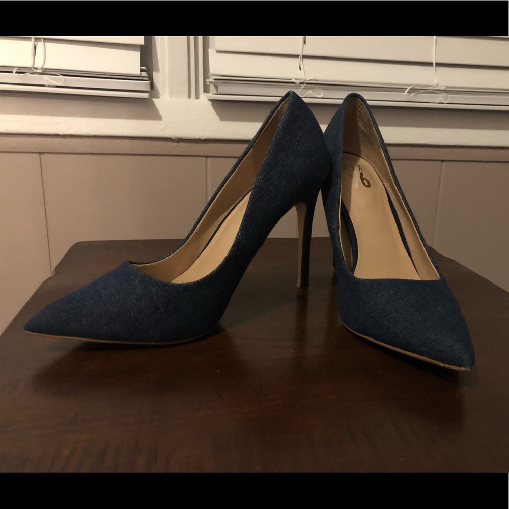 Mix No 6 Denim Pumps